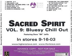 Download Sacred Spirit Featuring Dave BK Jeffs - Vol 9 Bluesy Chill Out