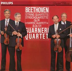 Download Beethoven, Guarneri Quartet - String Quartets Streichquartette Op 74 Harfen Quartett Op 131