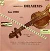lataa albumi Brahms, Isaac Stern, Alexander Zakin - Sonata No 1 In G Major For Violin And Piano Op 78 Rain Sonata No 3 In D Minor For Violin And Piano Op 108
