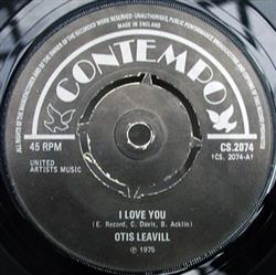 Download Otis Leavill - I Love You Tell The World