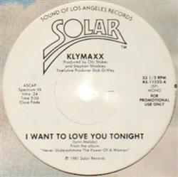 Download Klymaxx - I Want To Love You Tonight
