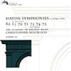 kuunnella verkossa Haydn The Academy Of Ancient Music, Christopher Hogwood - Symphonies C 1779 1781 62 63 70 71 73 74 75 Volume 10
