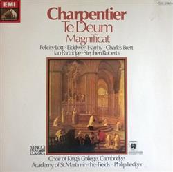 Download Marc Antoine Charpentier, Philip Ledger, The Academy Of St MartinintheFields, King's College Choir, Cambridge, Marilyn Sansom, Felicity Lott, Eiddwen Harrhy, Charles Brett, Stephen Roberts , Ian Partridge - Te Deum Grand Magnificat