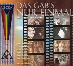 Download Various - Das Gabs Nur Einmal Das Kommt Nie Wieder