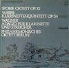 kuunnella verkossa Spohr, Weber, Wagner, Philharmonisches Oktett Berlin - Oktett Op 32 Klarinetenquintett Op 34 Adagio Für Klarinette Und Streicher