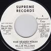 Willie Williams - Wine Headed Woman Detroit Blues