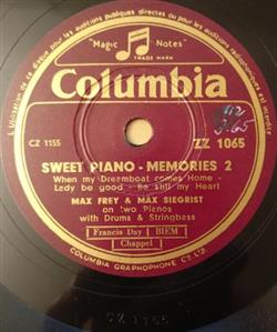 Download Max Frey , Max Siegrist - Sweet Piano Memories 2