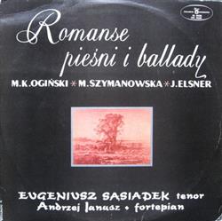 Download Eugeniusz Sąsiadek - Romanse Pieśni I Ballady