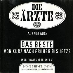 Download Die Ärzte - Auszug Aus Das Beste Von Kurz Nach Früher Bis Jetze