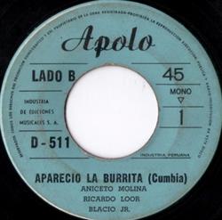 Download Aniceto Molina, Ricardo Loor, Blacio Jr - Aparecio La Burrita