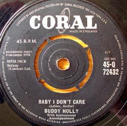 Download Buddy Holly - Baby I Dont Care