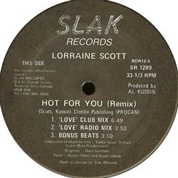 Download Lorraine Scott - Hot For You Remix