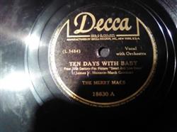 Download The Merry Macs - Ten Days With Baby Thank Dixie For Me