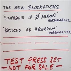 Download The New Blockaders - Simphonie In Ø Minor Reductio Ad Absurdum Test Press Set