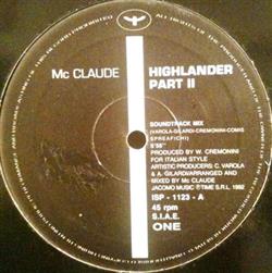 Download Mc Claude - Highlander Part II