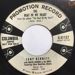 Download Tony Bennett With Ralph Sharon And His Orch - The Beat Of My Heart Crazy Rhythm