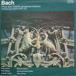 Download Bach - Preise Dein Glücke Gesegnetes Sachsen Drama Per Musica BWV 215