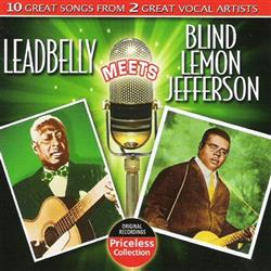 Download Leadbelly Meets Blind Lemon Jefferson - Leadbelly Meets Blind Lemon Jefferson