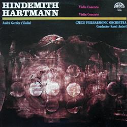 Download Hindemith Hartmann André Gertler (Violin), The Czech Philharmonic Orchestra , Conductor Karel Ančerl - Violin Concertos