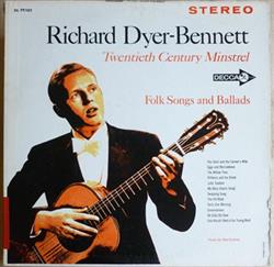 Download Richard DyerBennett - Twentieth Century Minstrel