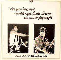 Download Bruce Springsteen - We Got A Long Night A Special Night Little Steven Will Come To Play Tonight