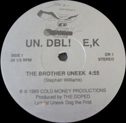 Download Un Dbl! E,K - The Brother Uneek Darkside