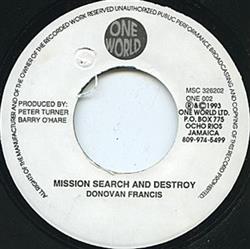 Download Donovan Francis - Mission Search And Destroy