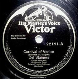 Download Del Staigers With Goldman's Band - Carnival Of Venice Napoli