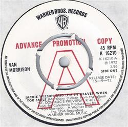 Download Van Morrison - Jackie Wilson Said Im In Heaven When You Smile