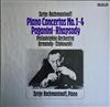 last ned album Serge Rachmaninoff, Ormandy Stokowski, Philadelphia Orchestra - Piano Concertos No 1 4 Paganini Rhapsody