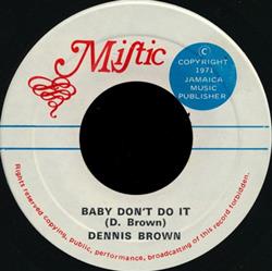 Download Dennis Brown Hugh Roy Junior - Baby Dont Do It Live It Up