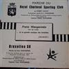 last ned album Franz Wangermée - Marche Du Royal Charleroi Sporting Club Bruxelles 58