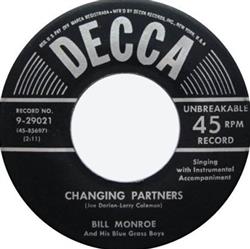 Download Bill Monroe And His Blue Grass Boys - Changing Partners YAll Come