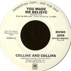 Download Collins And Collins - You Made Me Believe
