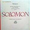 Beethoven, Solomon Philharmonia Orchestra, Herbert Menges - Piano Concerto No 1 Sonata No 27