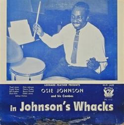 Download Osie Johnson - Osie Johnson And His Combos In Johnsons Whacks