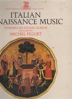 Download RicercareEnsemble Für Alte Musik, Zürich - Danses Et Musiques De La Renaissance Italienne