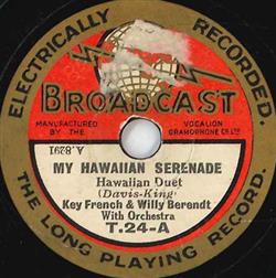 Download Key French & Willy Berendt - My Hawaiian Serenade Girl Of The Southern Sea