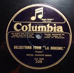 Download Royal Guards Band - Selections from La Boheme and Madame Butterfly