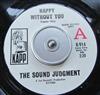 The Sound Judgment - Happy Without You Baby Its You