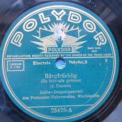 Download JodlerDoppelquartett Des PontonierFahrvereins Worblaufen - Bärgfrüehlig