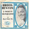 descargar álbum Brook Benton - Two Tickets To Paradise Dont Hate Me