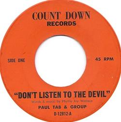 Download Paul Tab & Group, Phyllis J Wallace - Dont Listen To The Devil Father Forgive Them