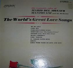 Download Mario del Monaco, Mantovani And His Orchestra - The Worlds Great Love Songs