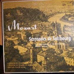 Download Mozart, L'Orchestre De Chambre Boyd Neel, L'Orchestre De Chambre De Hambourg, Walter Goehr - Sérénades De Salzbourg Trois Divertissements K136 K137 K138 Serenade Nocturne K239