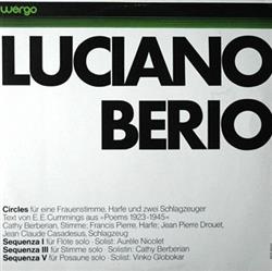 Download Luciano Berio - Circles Sequenza I III V