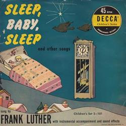 Download Frank Luther - Sleep Baby Sleep