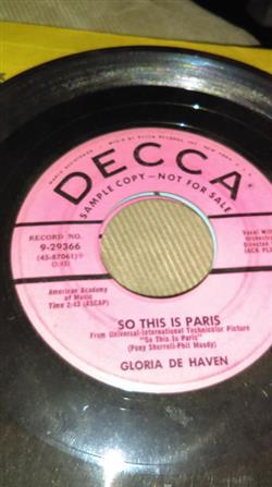 Download Gloria De Haven - So This Is Paris