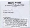 ladda ner album Home Video - Citizen EP Radio Edit