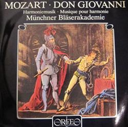 Download Mozart, Münchner Bläserakademie - Don Giovanni Harmoniemusik Musique Pour Harmonie